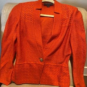 ST John Orange Blazer